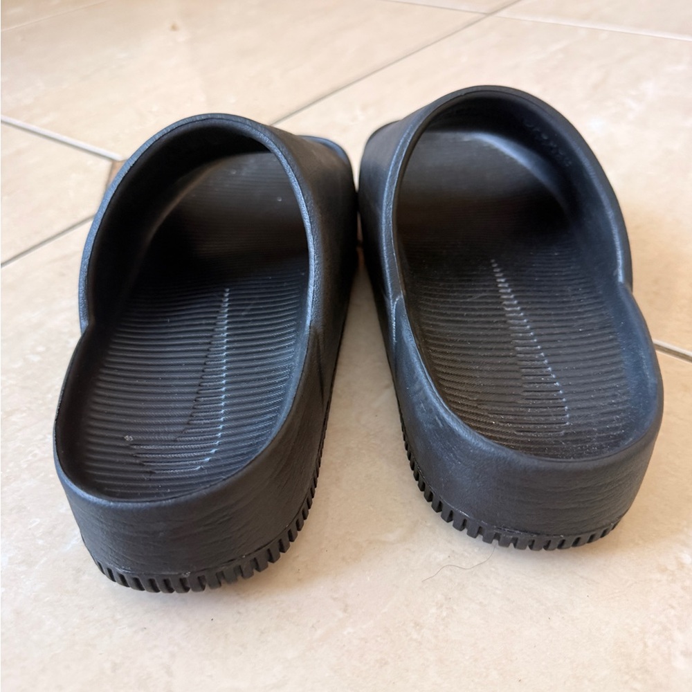 NIKE Calm Mens Slides Mens 7 Womens 8 Excellent Pre-Owned Condition - Picture 5 of 8